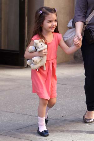 Suri Cruise in New York City