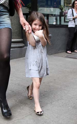 Suri Cruise on Easter 2010