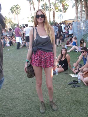 Whitney Port at Coachella 2011 Day 3