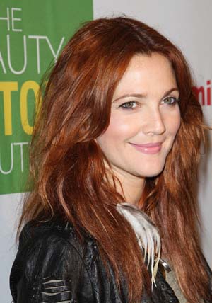 drew barrymore roots hair. drew barrymore roots hair. Drew Barrymore#39;s new red