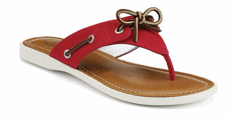 Sperry Top spider, summer fashion, flip flop fashion