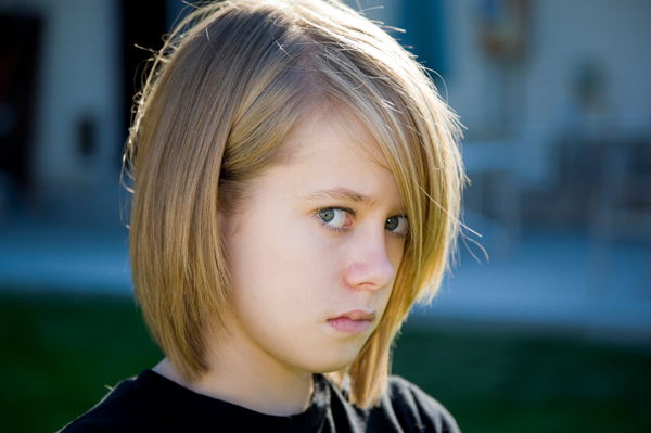 angry tween