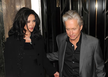 Catherine Zeta-Jones and Michael Douglas