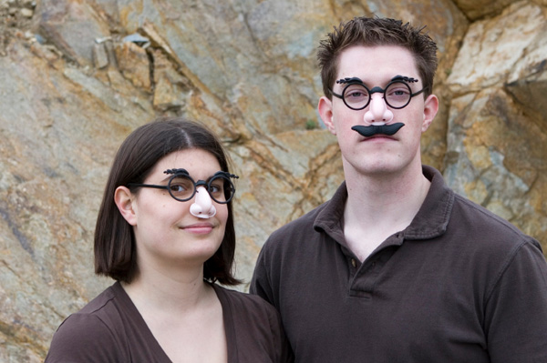 Couple in disguise