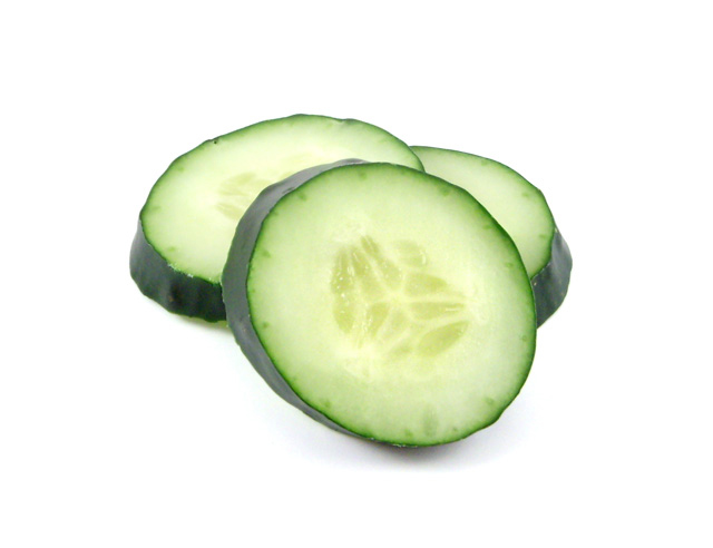 Cucumber-slices, yogurt and curds make the perfect at-home facial cleanser.