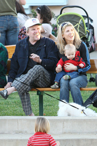 Gary Busey wife Steffanie and son Luke