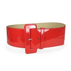 High-waist belts are good for rectangle body types