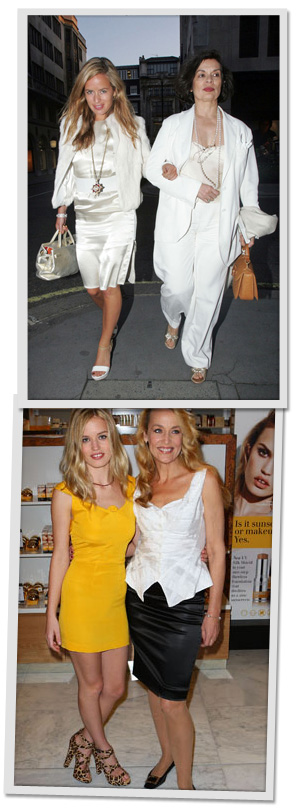 jade jagger and daughters. Jade Jagger was born to be