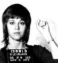 Jane Fonda mug shot