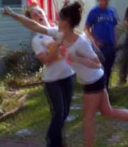 Jenelle Evans fight