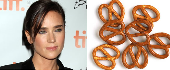 Jennifer Connelly's pregnancy craving: Pretzels