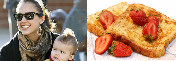 Pregnant Jessica alba is craving carbs