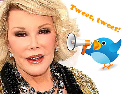 Joan Rivers tweets the royal wedding