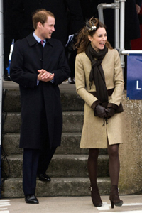 Kate Middlton and Prince William