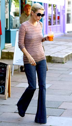 Kate Moss flare jeans