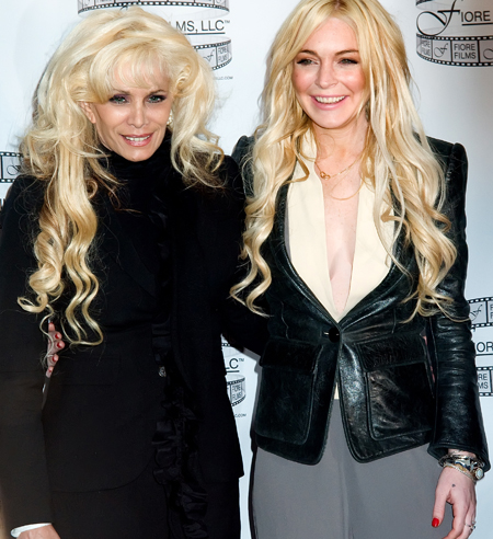 Lindsay Lohan Victoria Gotti