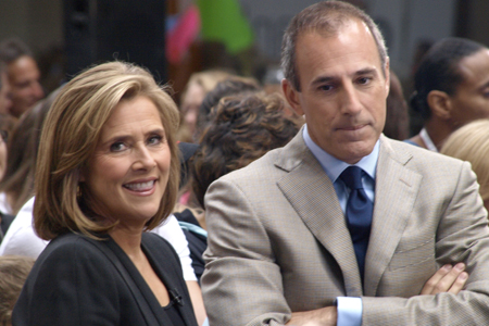 Matt Lauer and Meredith Vieira