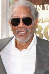 In the hands of Morgan Freeman ...