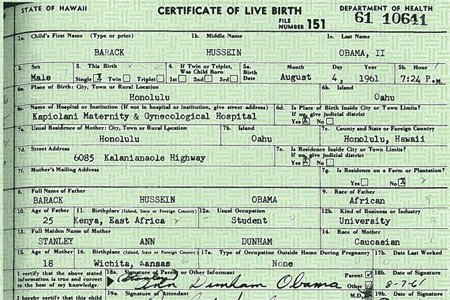 president obama birth certificate. President Obama birth