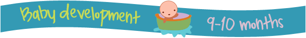 Baby development - 9-10 months