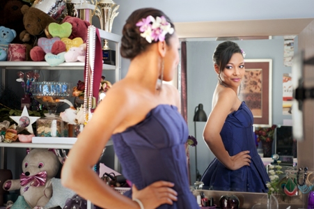 Kylie Bunbury readies for her Prom