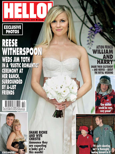 Reese Witherspoon wedding