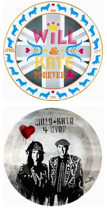Jonathan Adler royal wedding plates