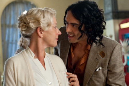 Helen Mirren and Russell Brand in Arthur