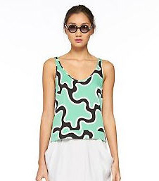 sleeveless tops, summer fashion, hot weather fashion, Diane Von Furstenberg, 