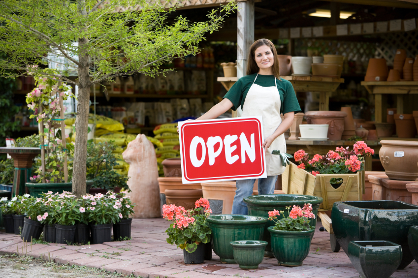 Female business owner
