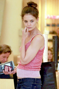 Katie Holmes pregnant?