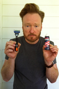 Conan O'Brien beard
