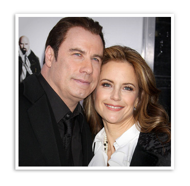 Kelly Preston and John Travolta