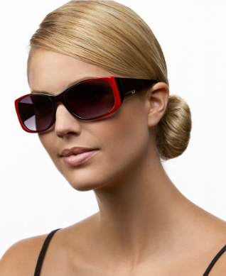 Fossil Angel Rectangle Sunglasses