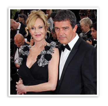 Melanie Griffith and Antonio Banderas