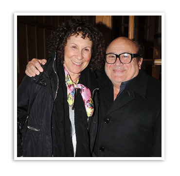 Rhea Perlman and Danny DeVito