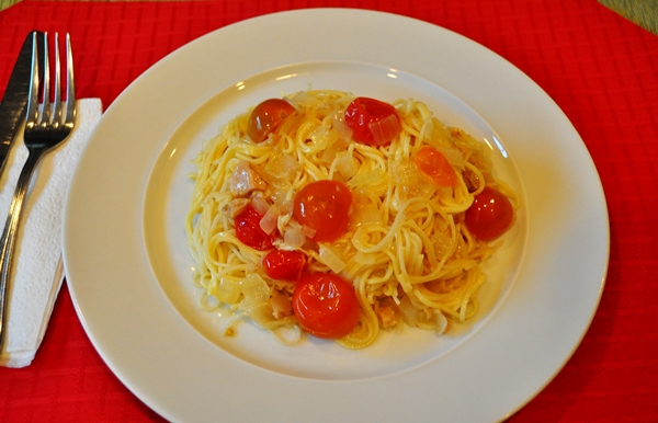 capellini pasta. I love pasta, it doesn#39;t