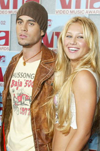 Anna Kournikova and Enrique Iglesias