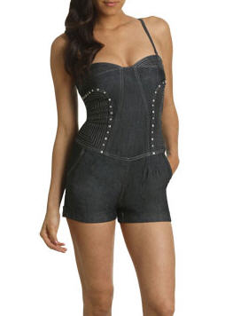 women in Arden B romper for summer