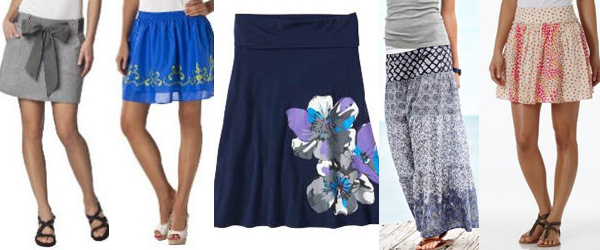 summer fashion, cheap skirts, bargain fashion, cute summer skirts