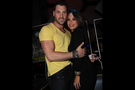 Maksim and Cheryl Burke
