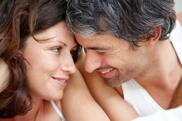 Couple in bed