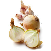 Garlic and onions
