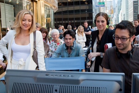 Kate Hudson on the set of Something Borrowed