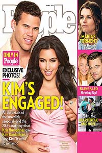 Kim Kardashian and Kris Humphries engaged