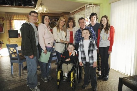 Leigh Anne Tuohy and the cast of The Middle join Extreme Makeover: Home Edition