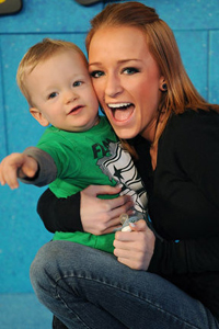 Maci and Bentley from Teen Mom