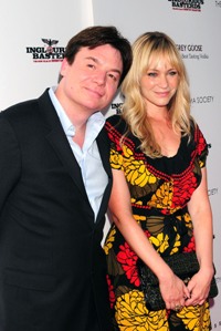 Mike Myers and Kelly Tisdale