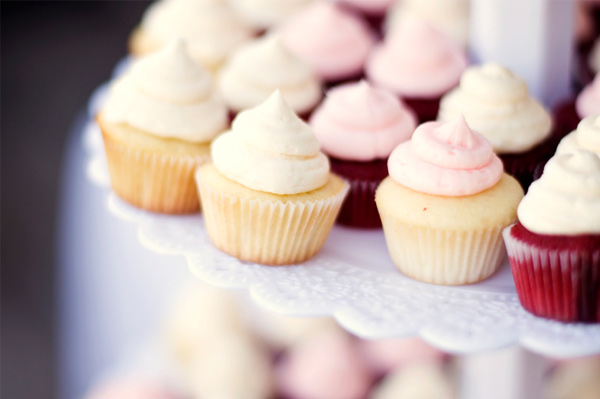 Mini cupcakes for wedding