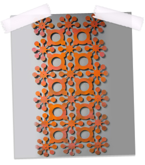 Mod Flowers Floating Wall Sculpture